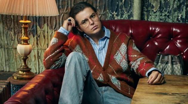 Wet Dons Quirky Gucci Style for Harper's Bazaar Michael Schwartz photographs Joe Valle in Gucci for Harper's Bazaar.
