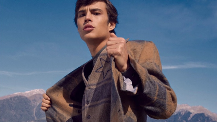 Home on the Range: Louis Baines Embraces Western Style for YOOX