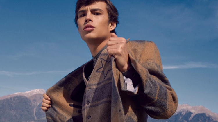 Embracing western style, Louis Baines connects with YOOX for a new fashion edit.