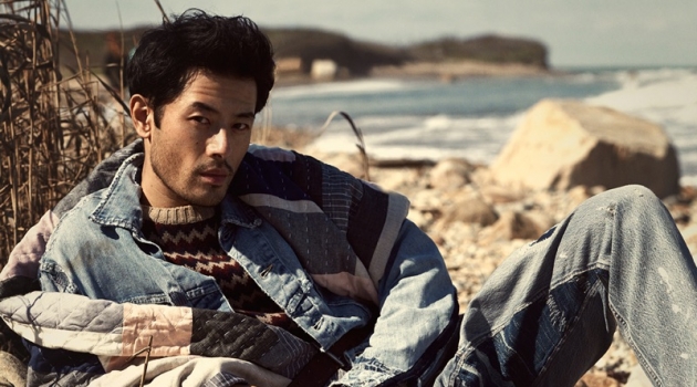 Yusuke Ogasawara Hits the Beach with Craig Salmon Yusuke Ogasawara photographed by Craig Salmon
