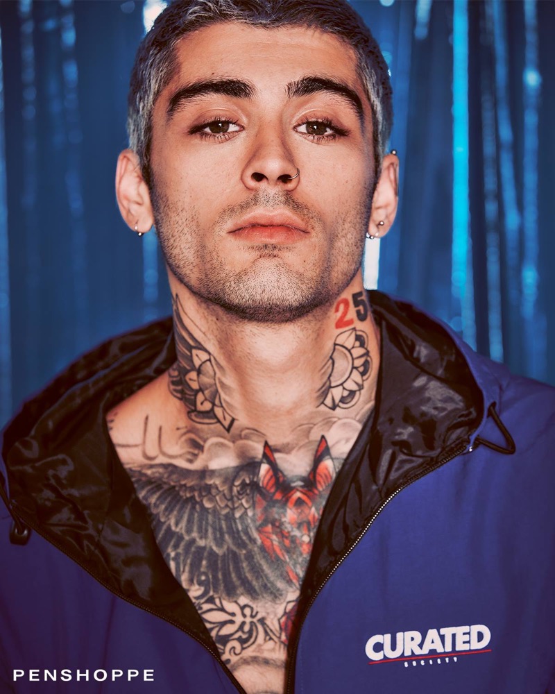 Singer Zayn Malik fronts Penshoppe's holiday 2018 campaign.