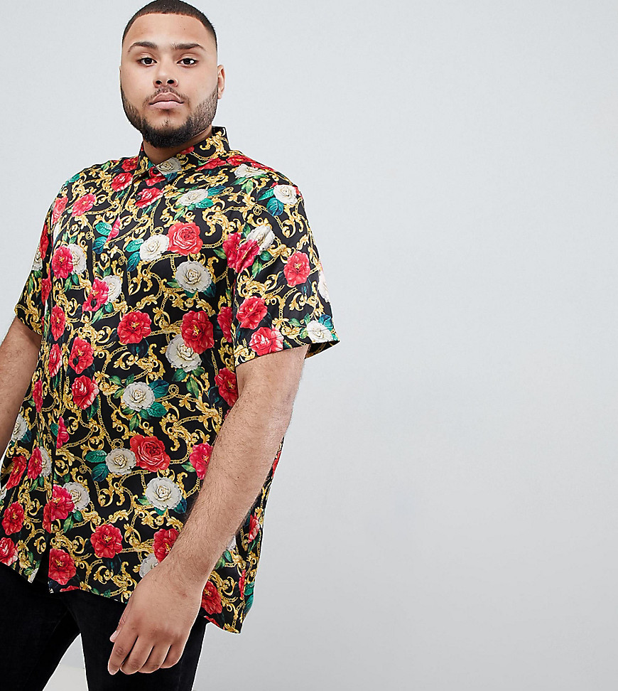 satin chain shirt