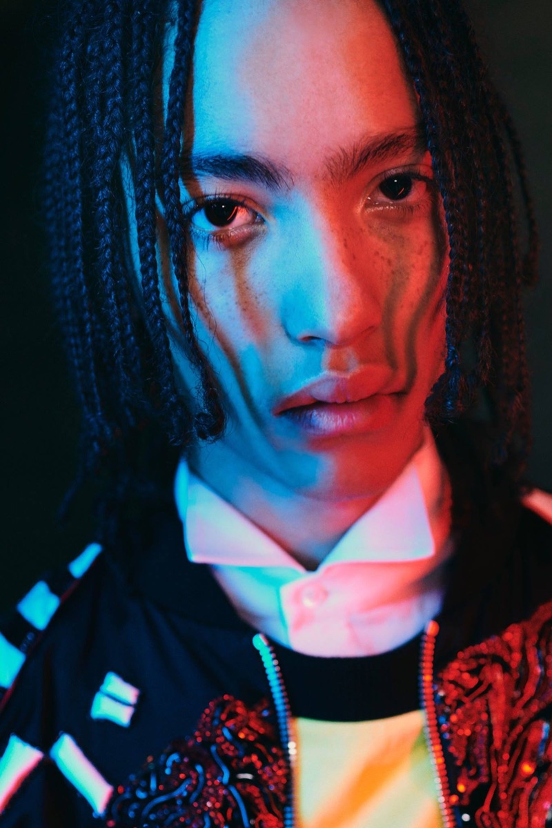 Fresh face Andrew Nelson stars in Balmain's pre-fall 2019 men's lookbook. » Balmain Looks to Tokyo to Inspire Pre-Fall '19 Collection Fresh face Andrew Nelson stars in Balmain's pre-fall 2019 men's lookbook.
