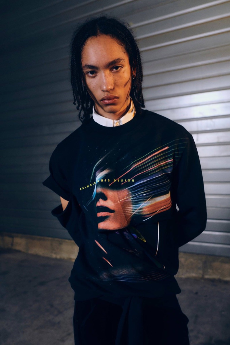 Balmain Pre Fall 2019 Mens Collection Lookbook 018