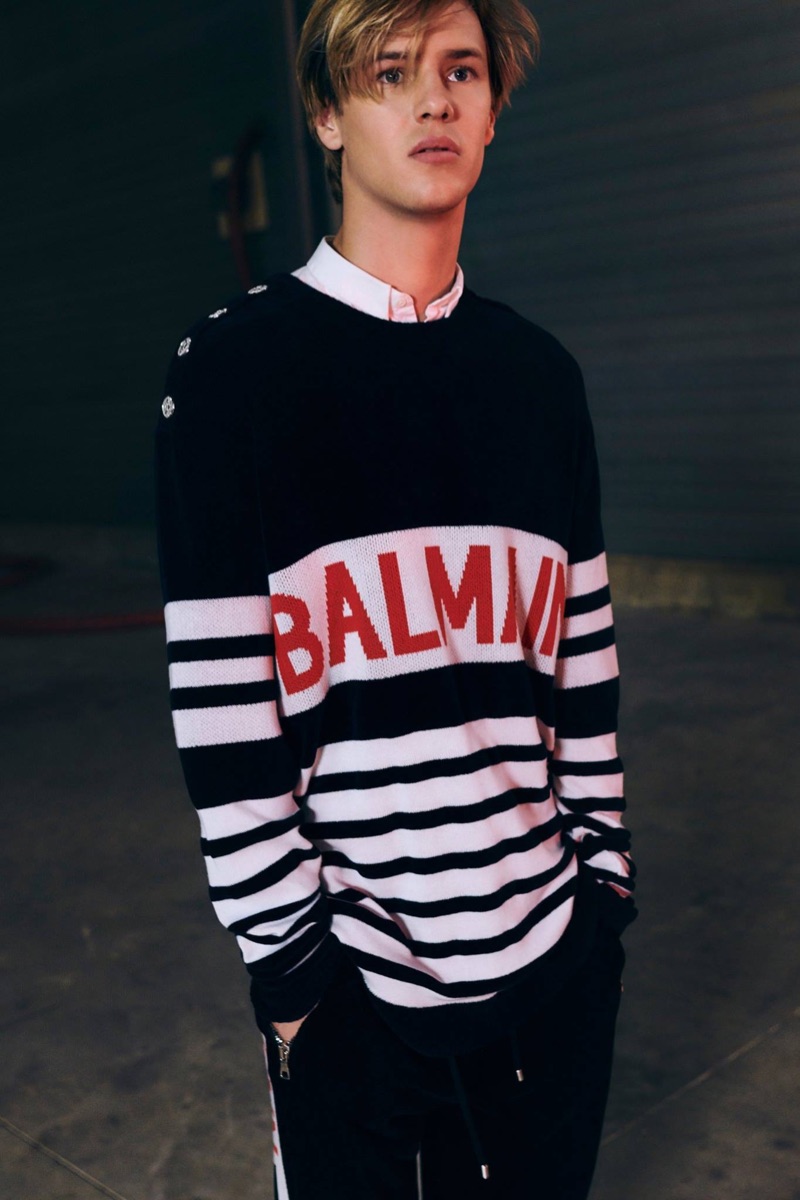 Balmain Pre Fall 2019 Mens Collection Lookbook 026