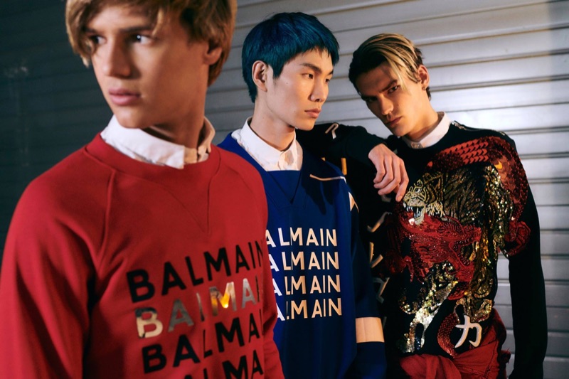 Balmain Pre Fall 2019 Mens Collection Lookbook 034