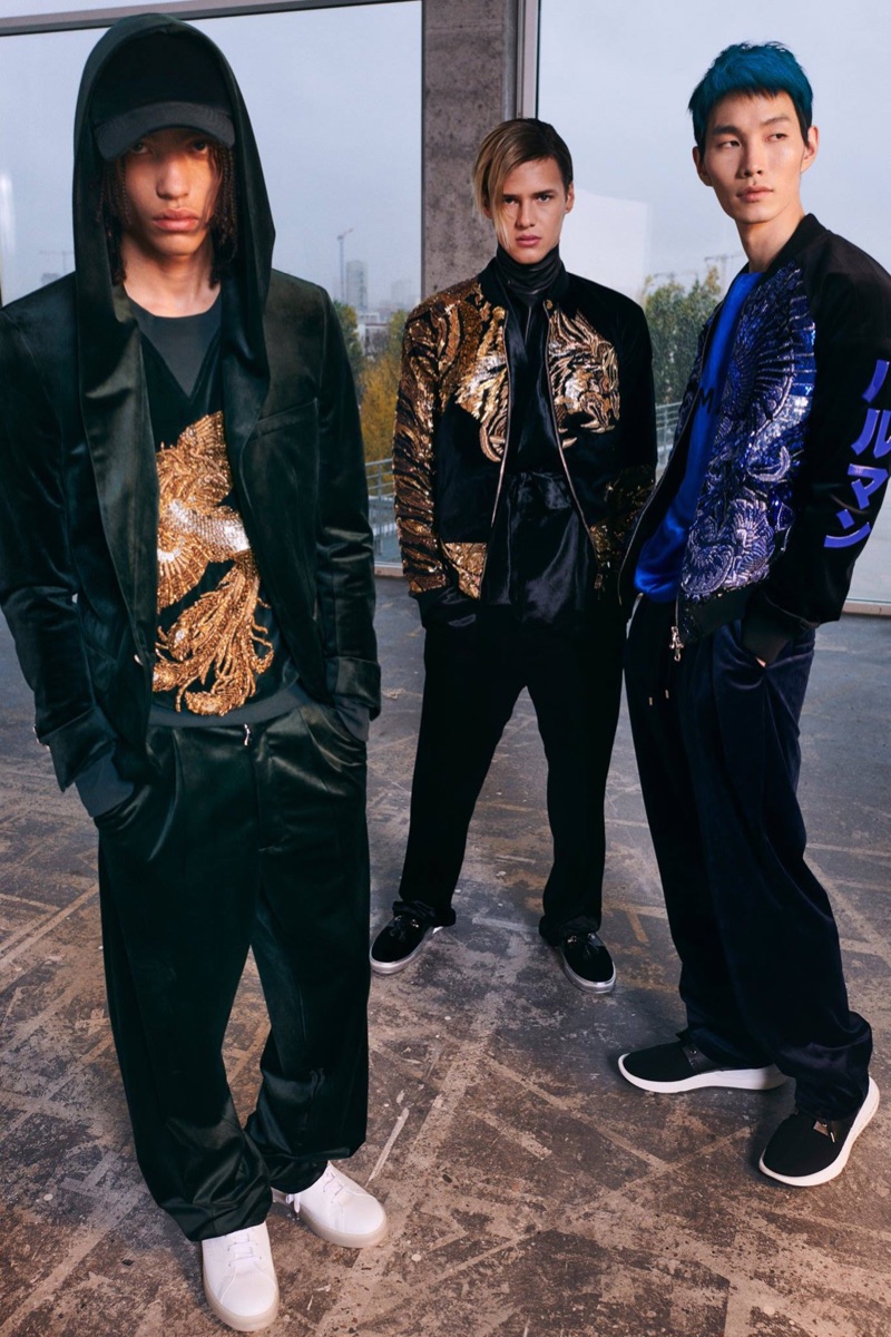 Balmain Pre Fall 2019 Mens Collection Lookbook 039