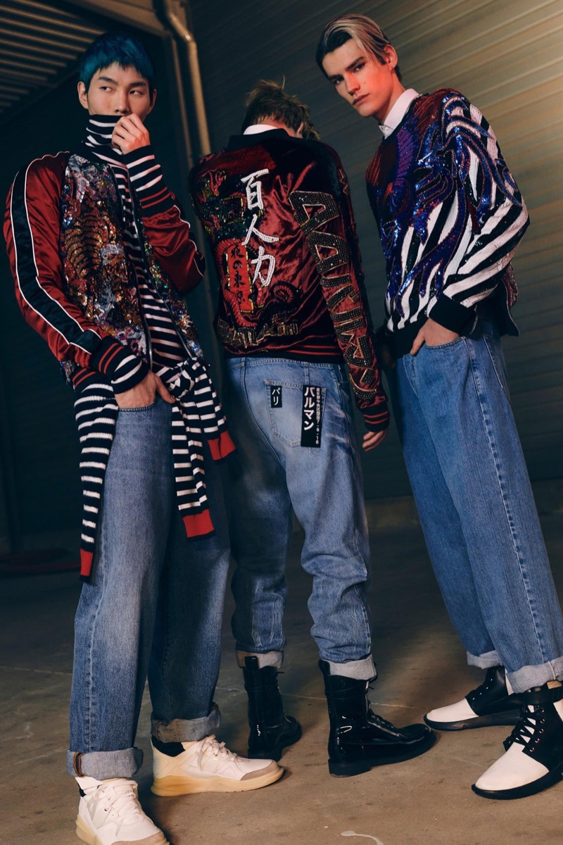 Balmain Pre Fall 2019 Mens Collection Lookbook 046