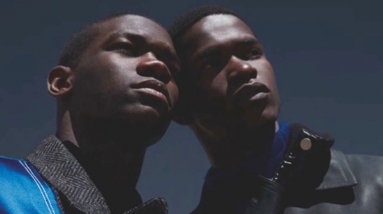 Salomon Diaz & Valentine Rontez Don Trenches for British GQ