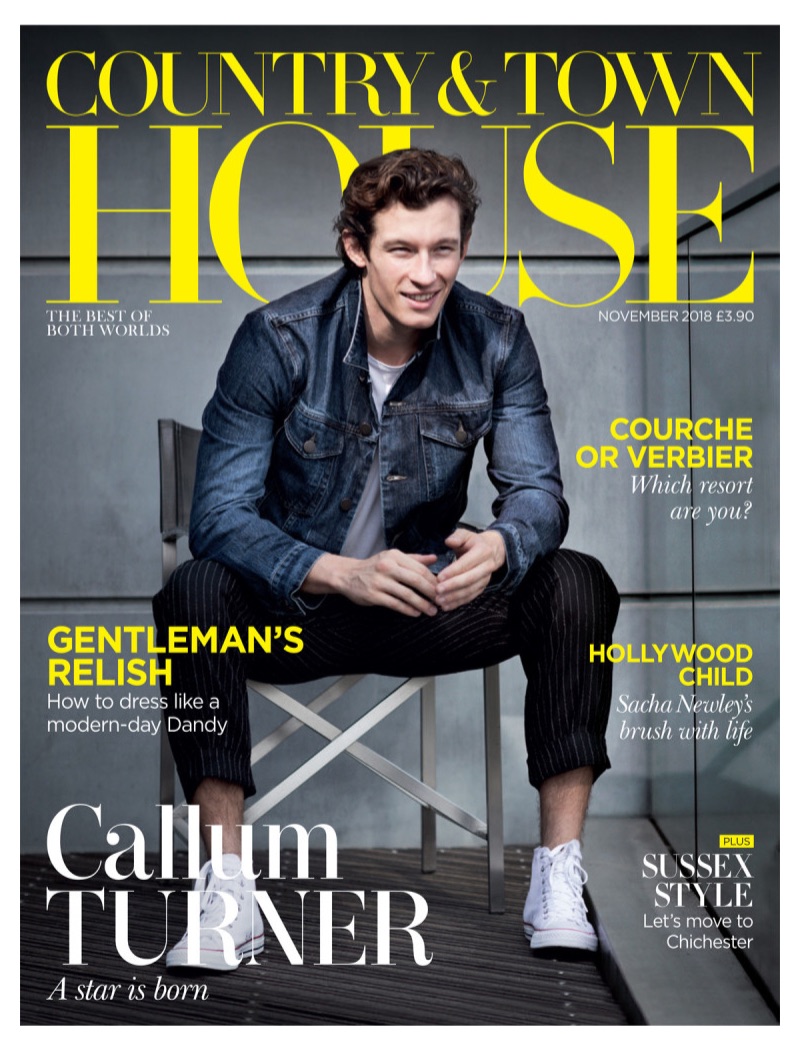 Callum Turner covers Country & Town House.