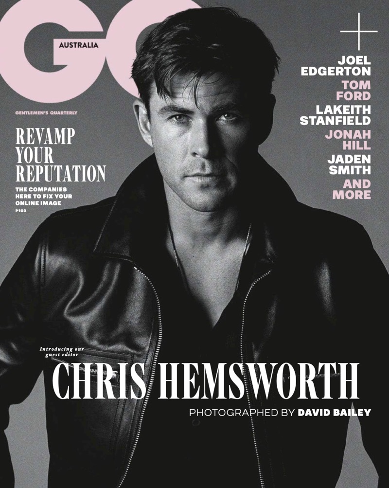 Chris Hemsworth covers GQ Australia.
