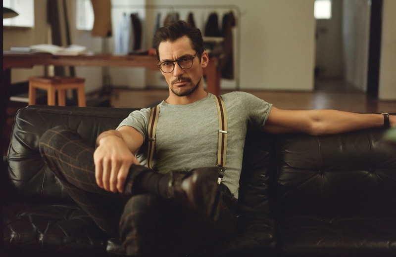Icon of Style: David Gandy for Mango