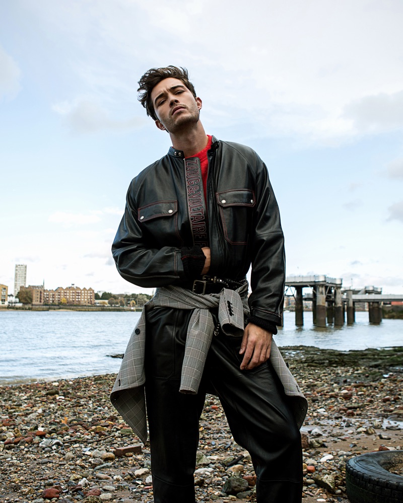 Francisco Lachowski L'Officiel Hommes Ukraine 2018 Editorial