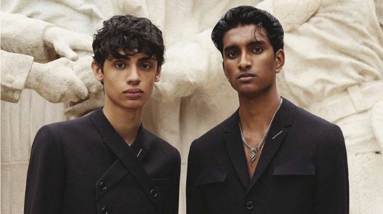Jeenu Mahadevan & Benjamin Lessore Sport Dior Men for GQ Australia
