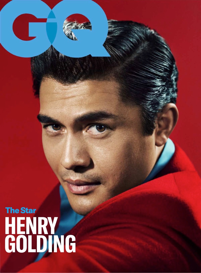 Henry Golding covers the December 2018 issue of GQ.