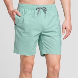 Men's 7.5 Warp Ewaist Boardshorts - Goodfellow & Co Mint Frosting S, Green Men's 7.5 Warp Ewaist Boardshorts - Goodfellow & Co Mint Frosting S, Green
