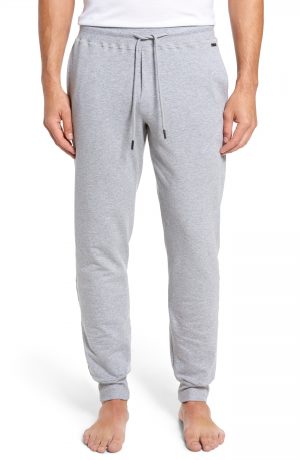 Men's Hanro Living Lounge Pants, Size Large - Grey Men's Hanro Living Lounge Pants, Size Large - Grey