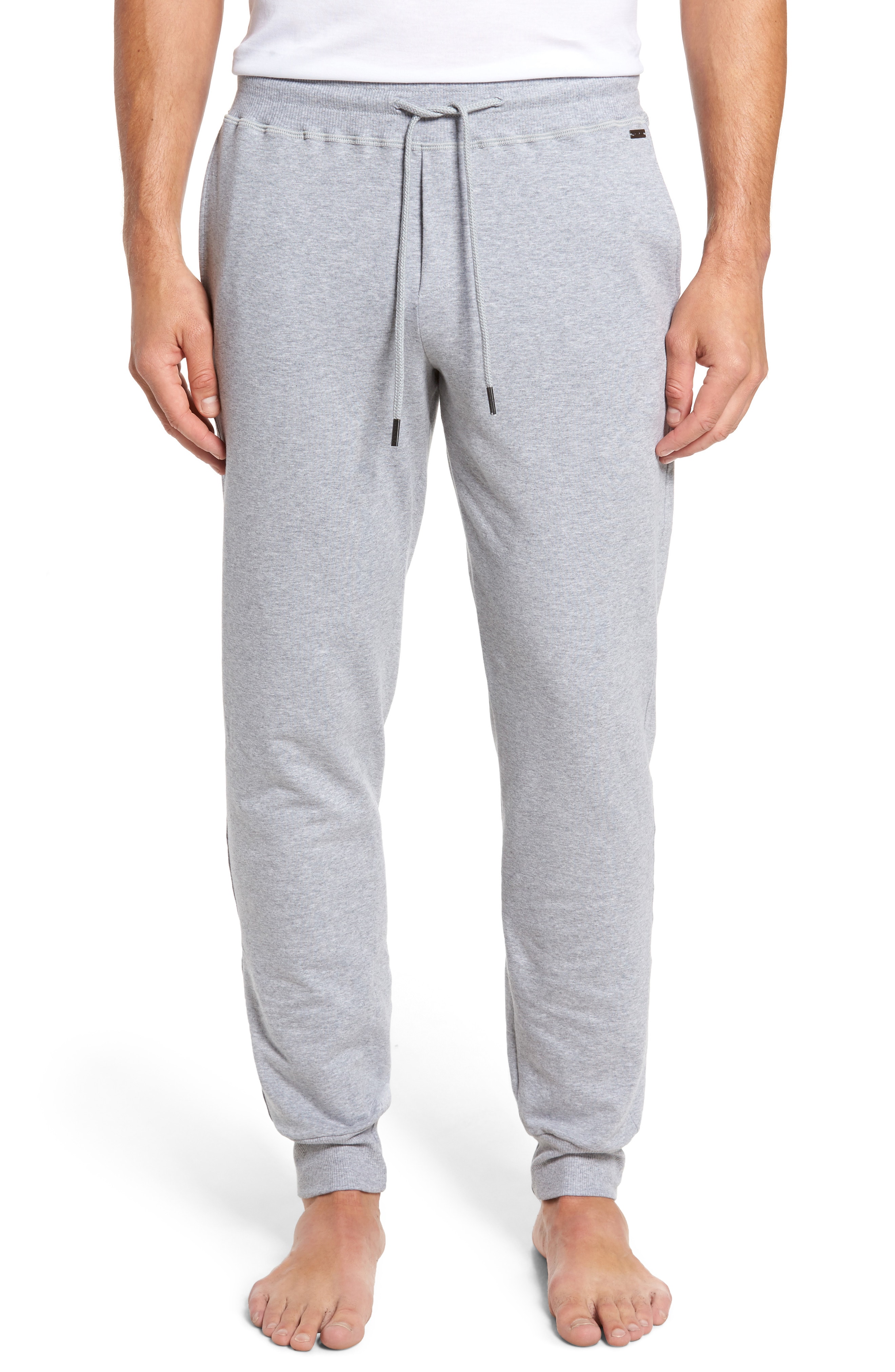 Men’s Hanro Living Lounge Pants, Size Large - Grey | The Fashionisto