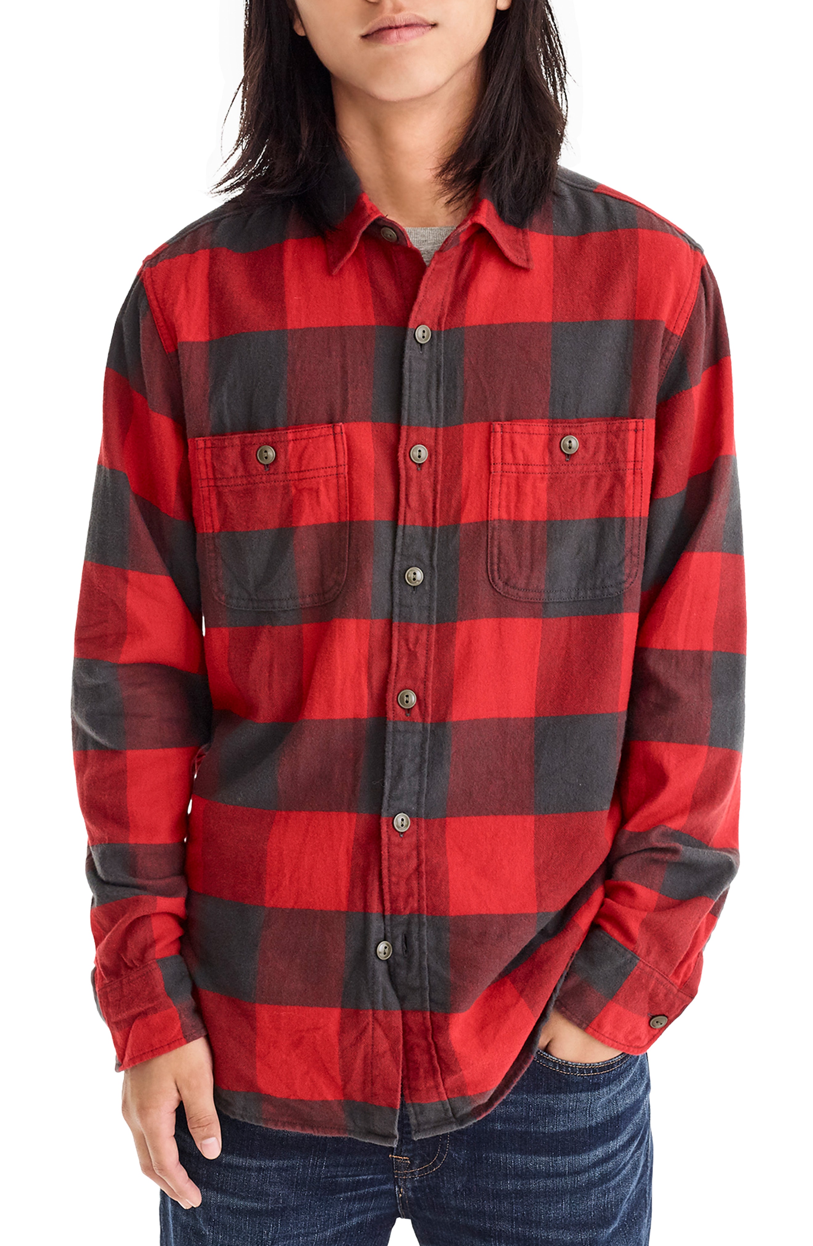 j crew shirts shrink