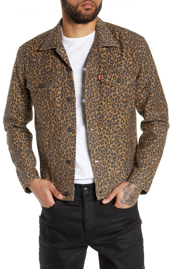 levi's cheetah print jeans