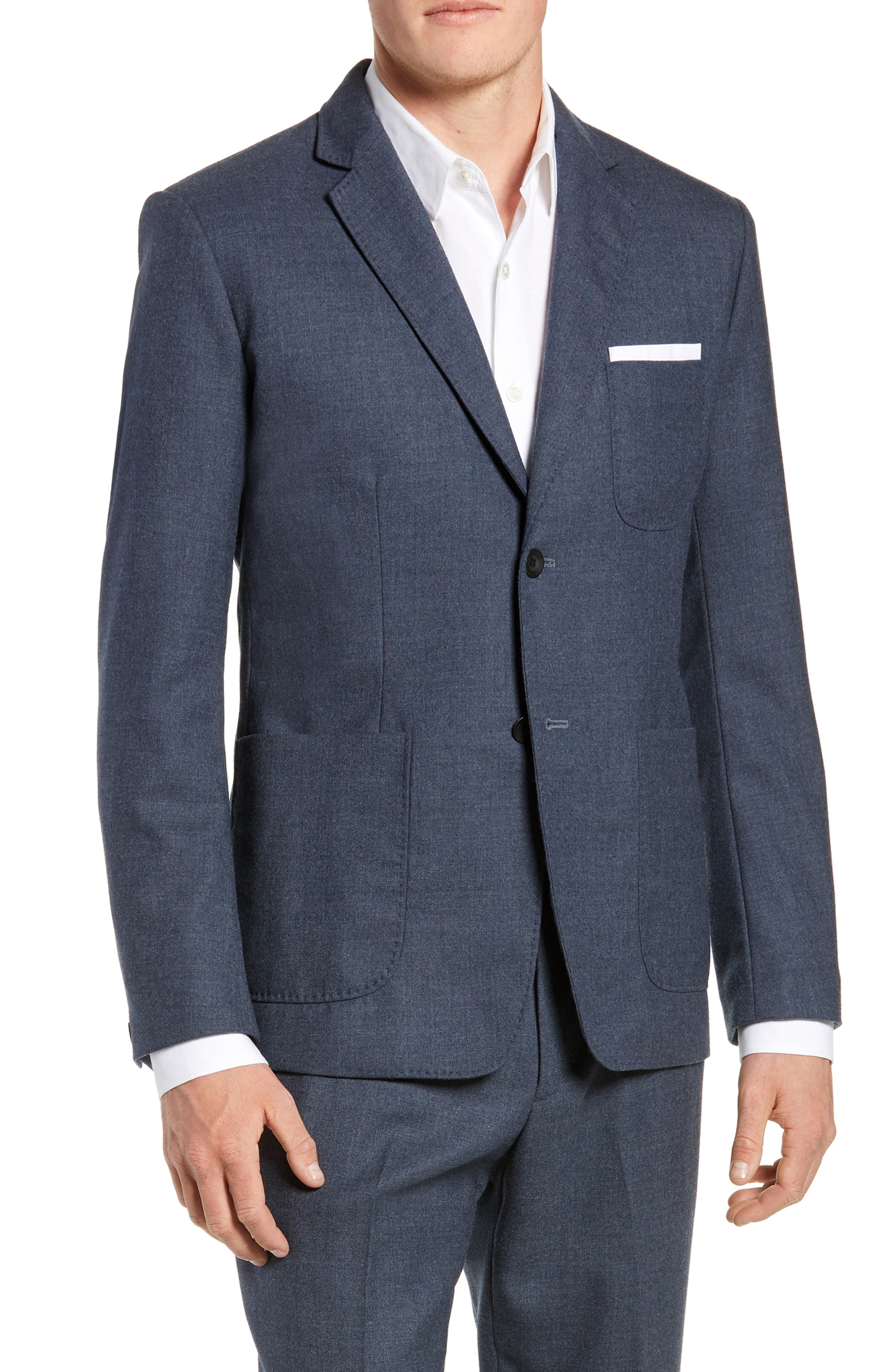 Men’s Rag & Bone Patrick Slim Fit Stretch Wool Sport Coat, Size 38R ...