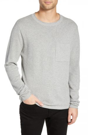 Men's Saturdays Nyc Kevin Sweater, Size Small - Grey Men's Saturdays Nyc Kevin Sweater, Size Small - Grey