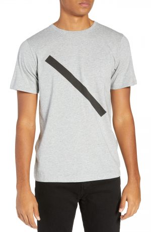 Men's Saturdays Nyc Slash Graphic T-Shirt, Size Small - Grey Men's Saturdays Nyc Slash Graphic T-Shirt, Size Small - Grey