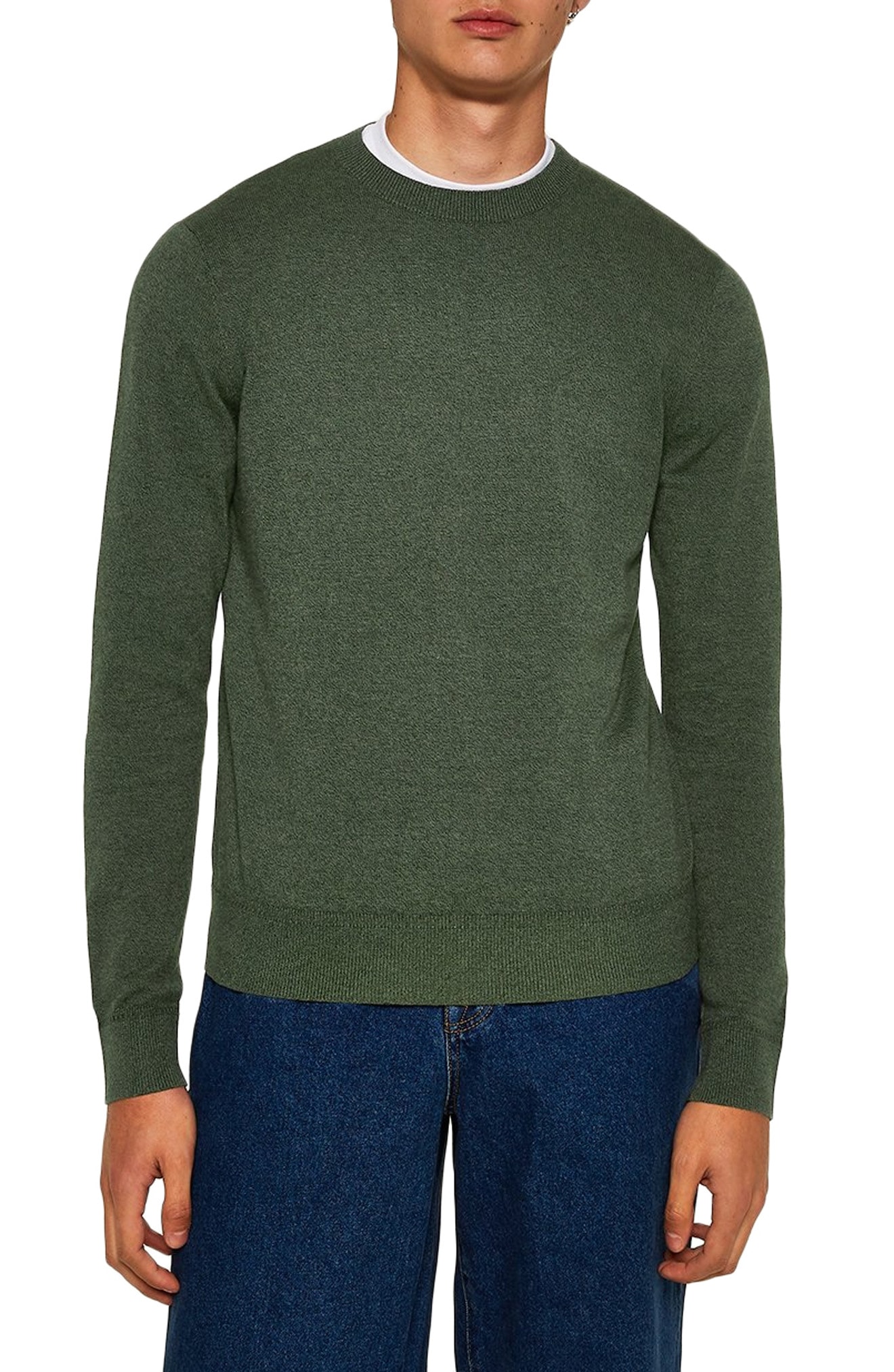 Men’s Topman Classic Fit Sweater, Size X-Large – Purple | The Fashionisto
