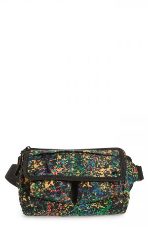 Men's Topman Sabre Crossbody Belt Bag - Black Men's Topman Sabre Crossbody Belt Bag - Black