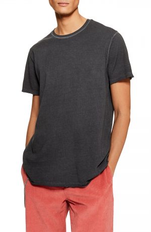 Men's Topman Smoked Classic Fit T-Shirt, Size Large - Black Men's Topman Smoked Classic Fit T-Shirt, Size Large - Black