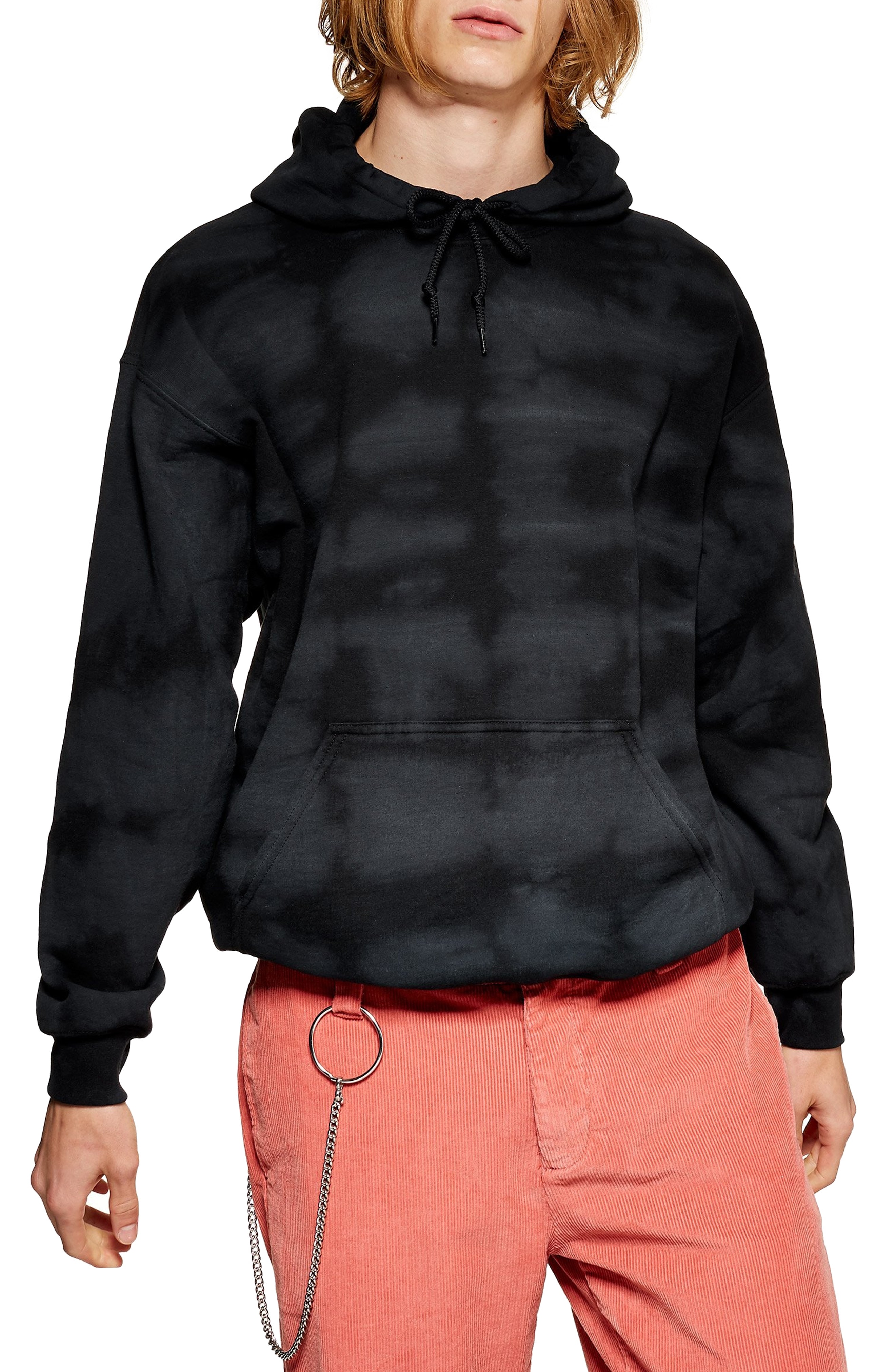 mens big and tall tie dye hoodie