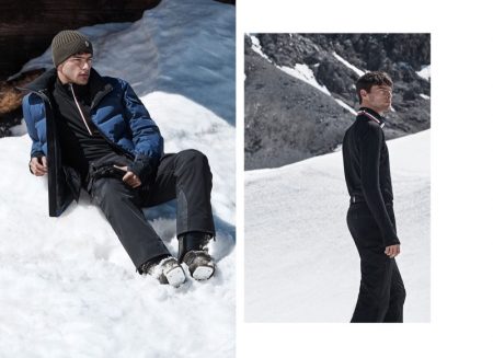 Hannes Gobeyn in Moncler for Matches Fashion