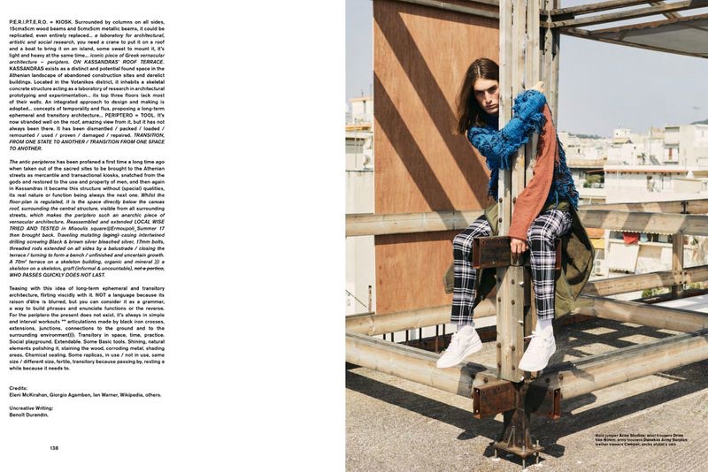 Niko Traubman Stands Out in Eclectic Looks for Dapper Dan