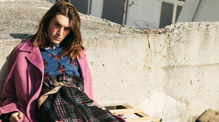Niko Traubman Stands Out in Eclectic Looks for Dapper Dan