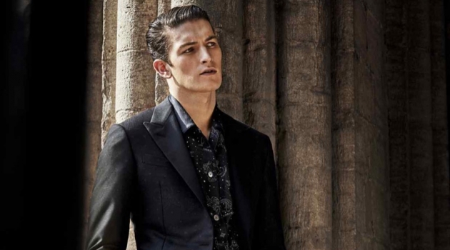Oli Lacey Dons Elegant Tuxedos for How to Spend It Oli Lacey Dons Elegant Tuxedos for How to Spend It