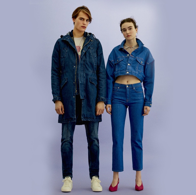 Pepe Jeans unveils looks from its pre-spring 2019 collection.