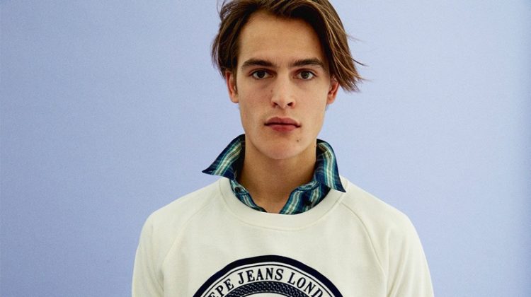 Parker van Noord Models Early Spring Looks by Pepe Jeans