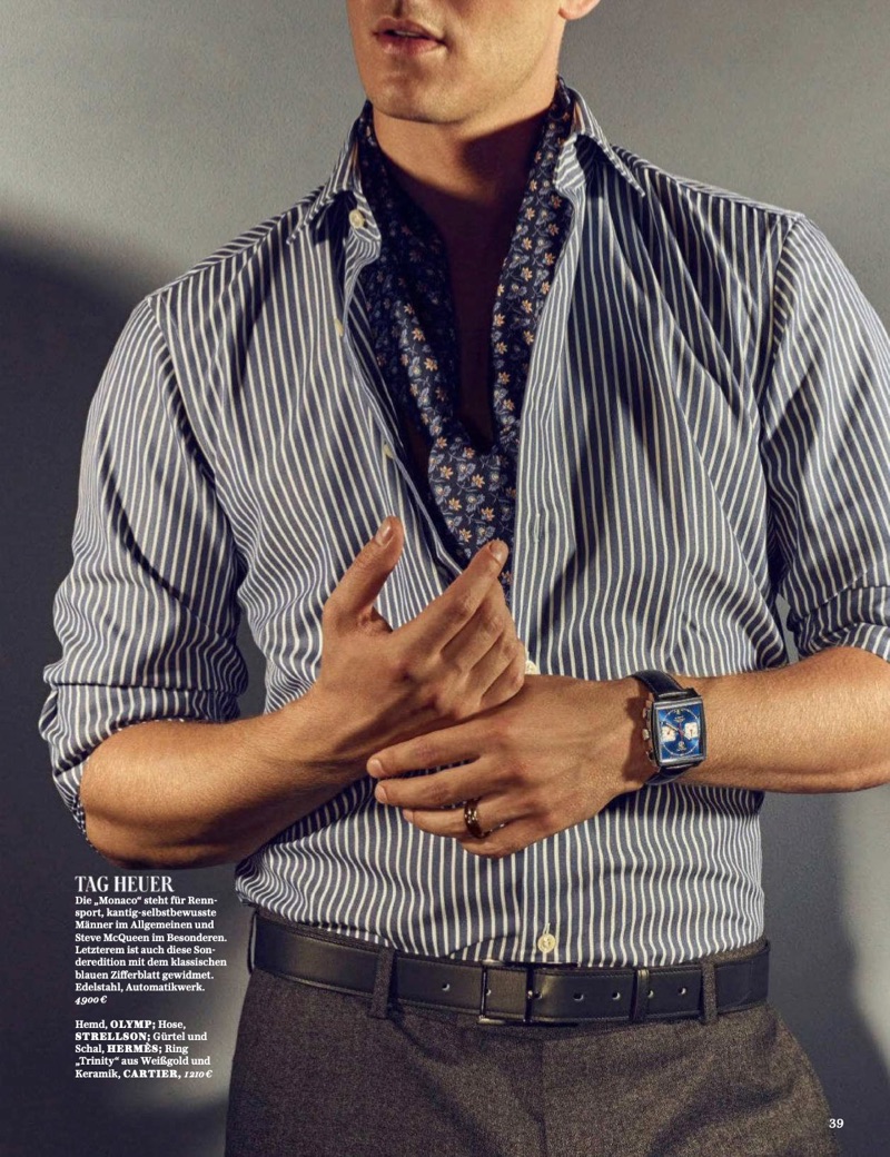 Peter Bruder GQ Germany 2018 Editorial