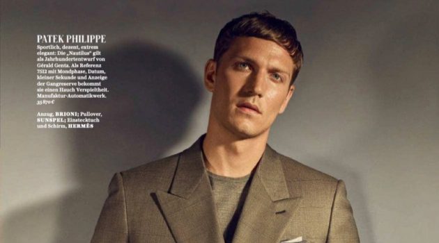Peter Bruder Dons Fine Watches for GQ Germany Peter Bruder Dons Fine Watches for GQ Germany