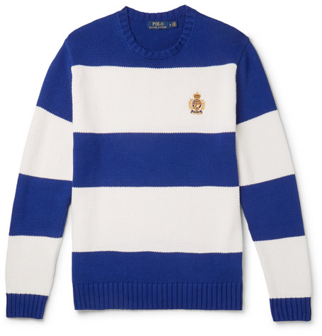 royal blue polo sweatshirt