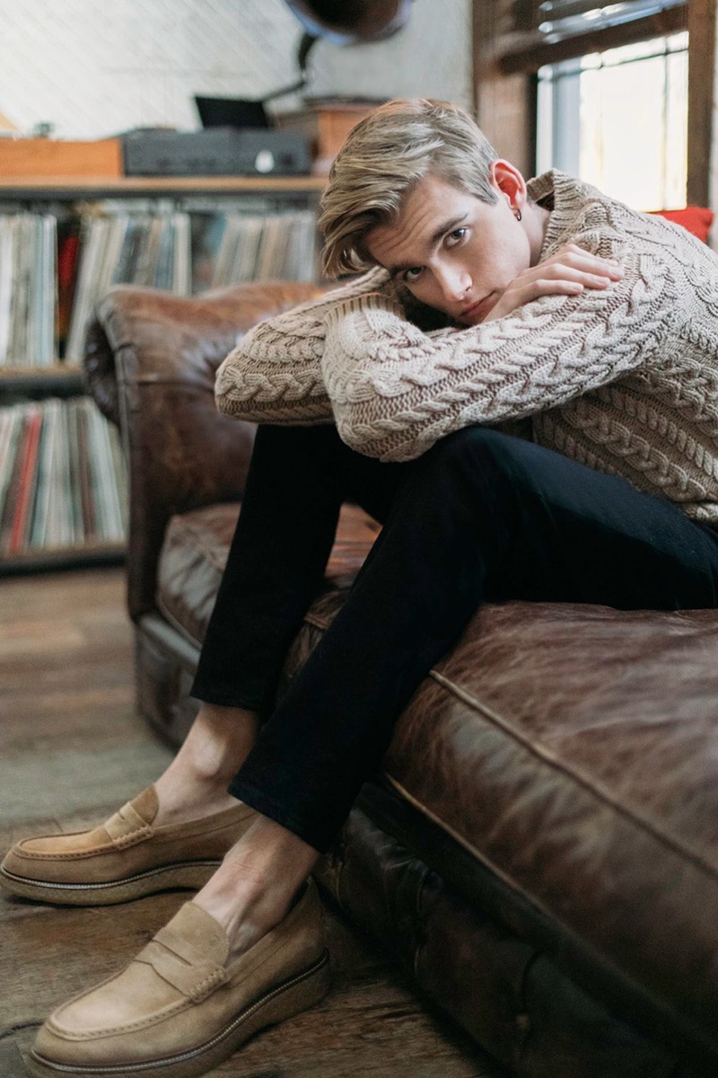 Presley Gerber Dons Tod's for Relaxed Paper Shoot