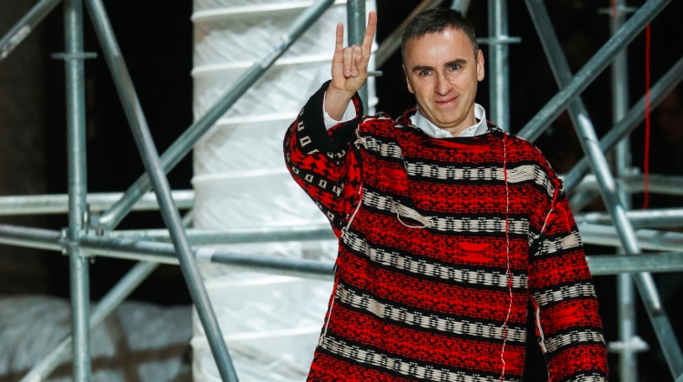 Designer Raf Simons