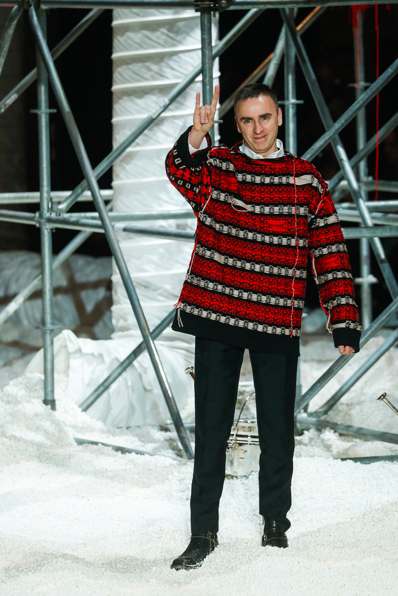 calvin klein raf simons pants