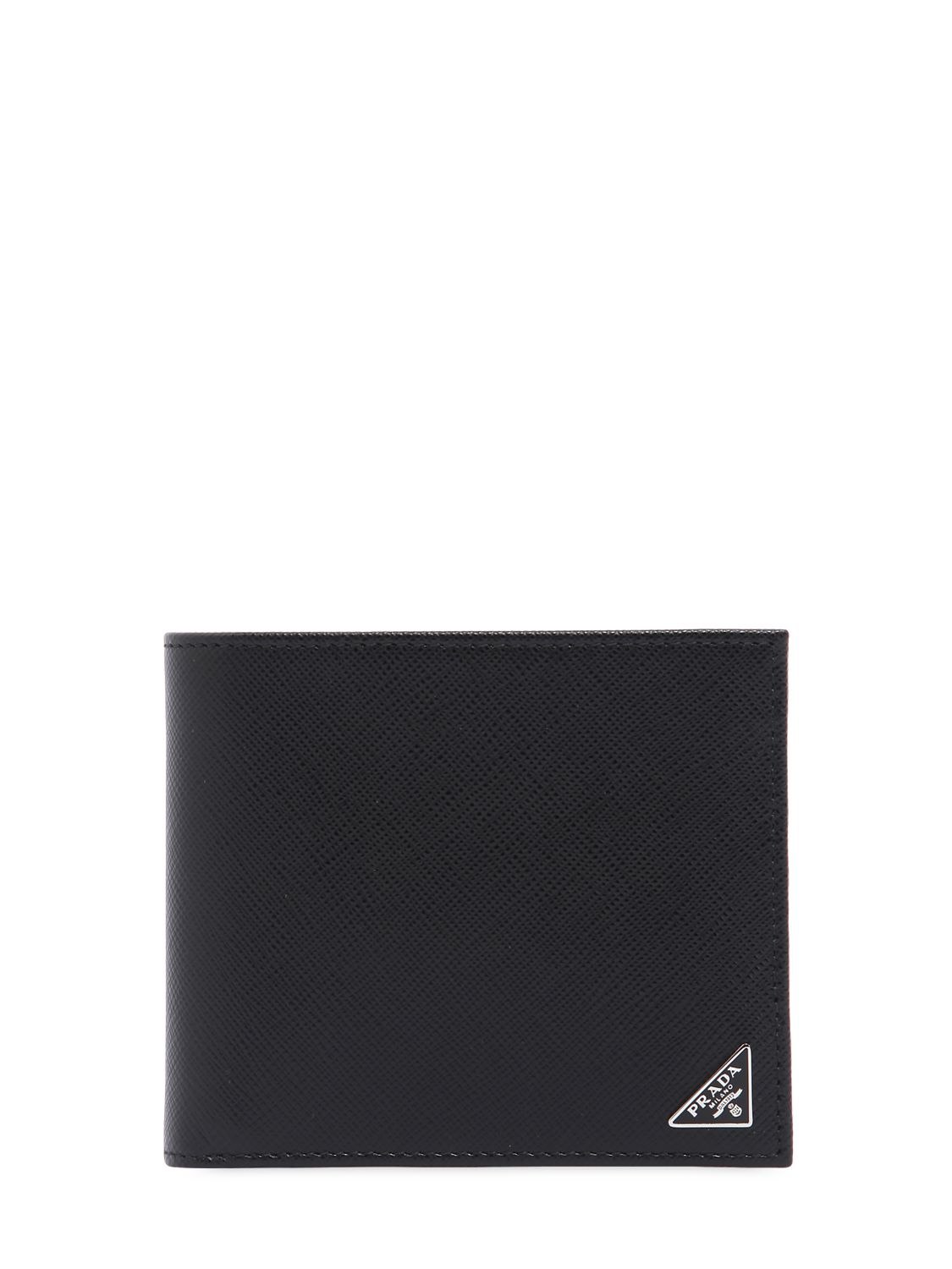 Saffiano Leather Classic Wallet | The Fashionisto