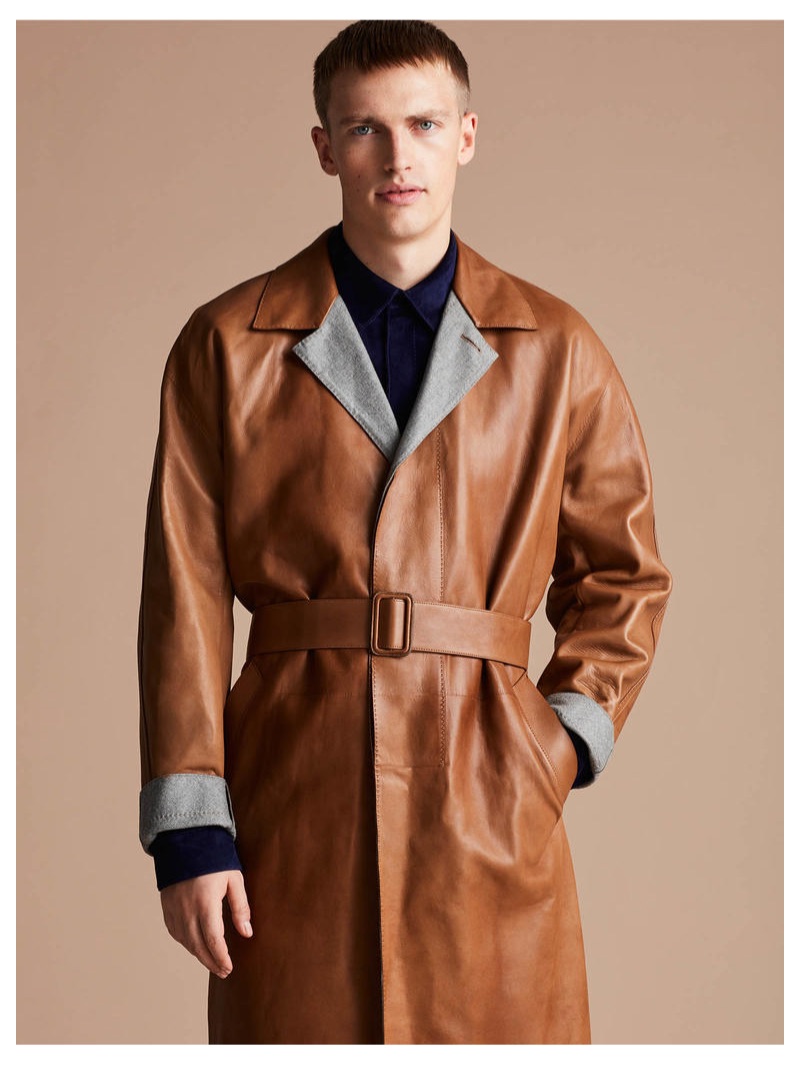 BERLUTI coat and jacket, both from a selection