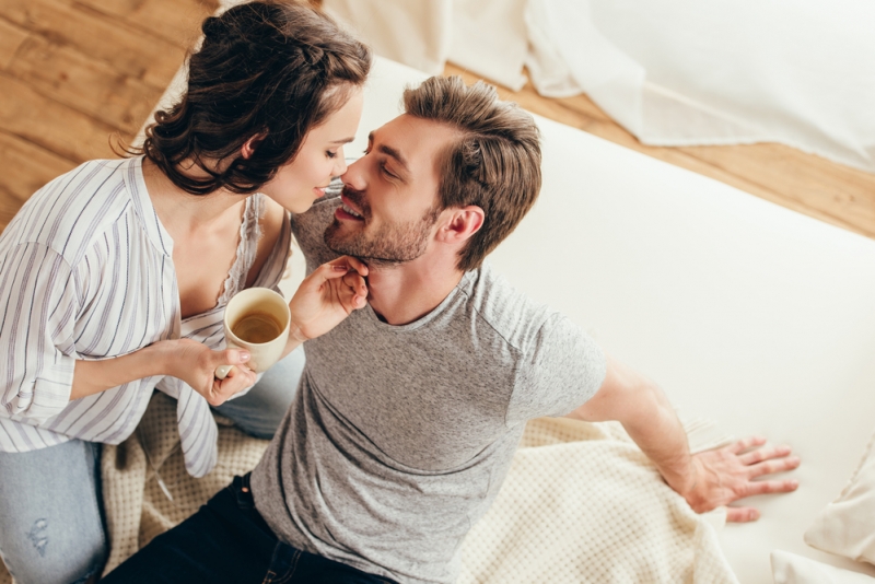 Young Couple at Home