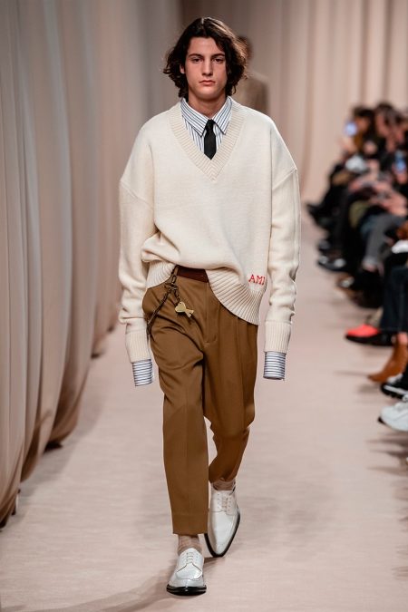 Ami Fall 2019 Menswear Collection - Vogue  Mens winter fashion, Mens  fashion casual, Menswear