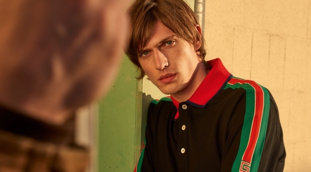 Down to the Market: Edoardo Sebastianelli Dons Spring Looks for APROPOS Journal Connecting with APROPOS for spring, Edoardo Sebastianelli rocks Gucci.
