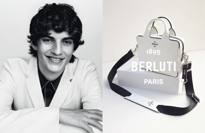 Antoine Gouffaux stars in Berluti's spring-summer 2019 campaign.