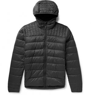 Canada Goose - Brookvale Quilted Ripstop Hooded Down Jacket - Men - Dark gray Canada Goose - Brookvale Quilted Ripstop Hooded Down Jacket - Men - Dark gray